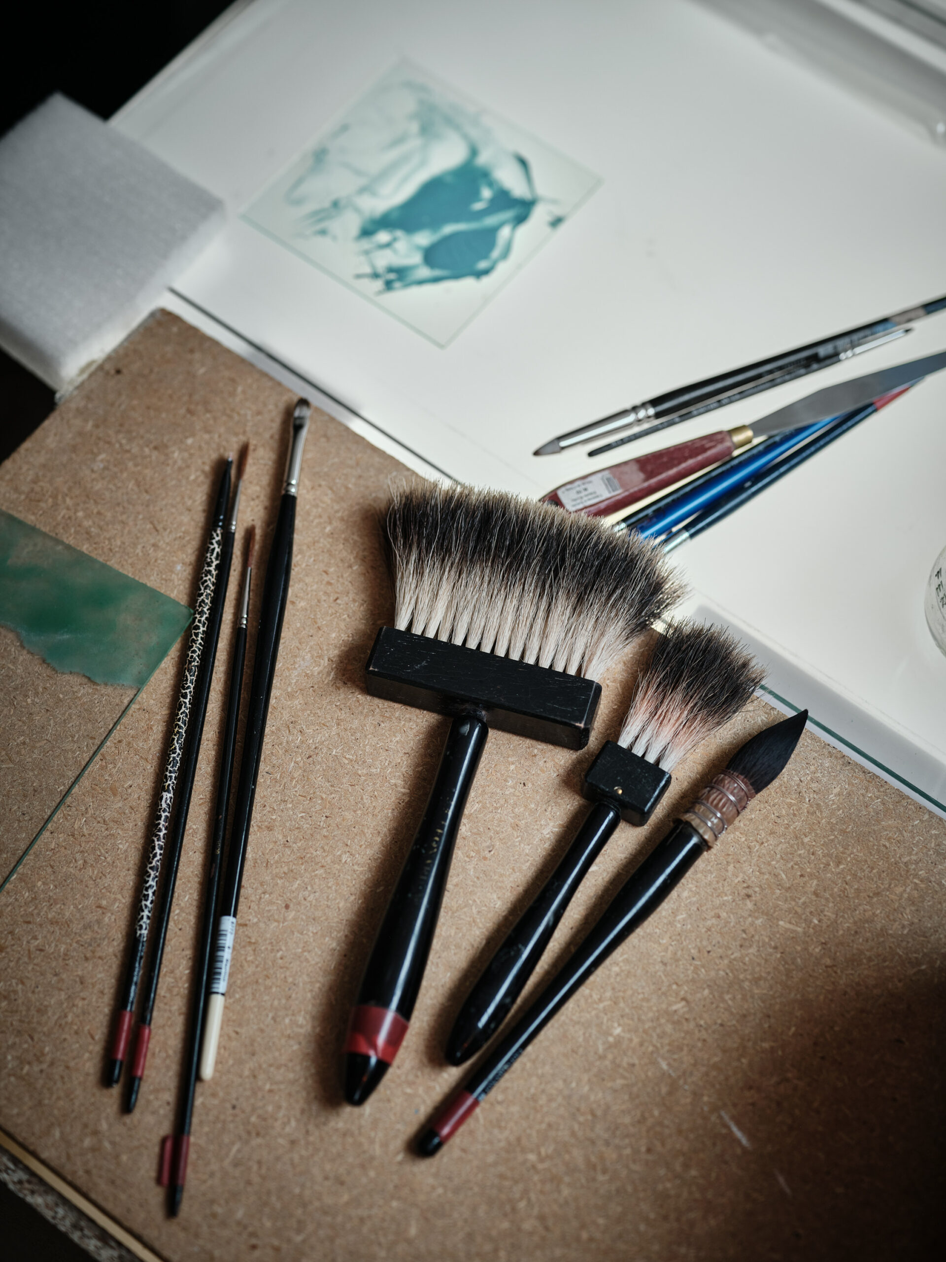 peinture sur verre sur mesure Paris
